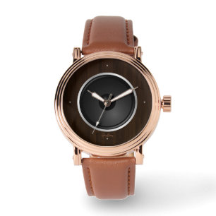 luidspreker voor houtmuziek horloge