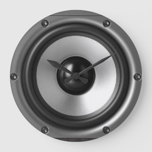 Luidspreker - wandklok grote klok (Voorkant)