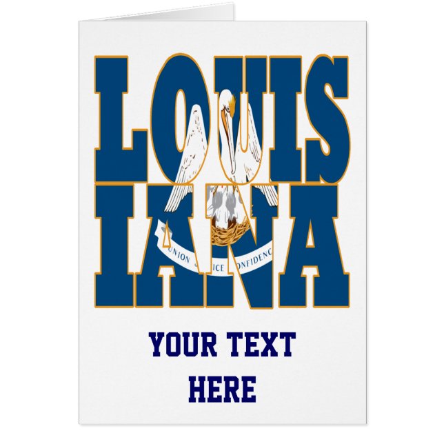 Luidtekst Louisiana (Voorkant)