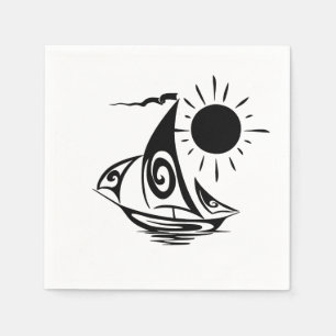Luie Dag Zeilen Servet