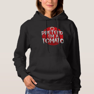 Luie Halloween kostuum doen alsof in een tomaat Hoodie
