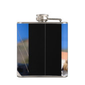 luie kat heupfles (Achterkant)