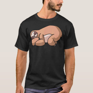 Luie luiaard Mijn geestdier is een luiaard T-shirt
