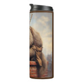 Luie schoorsteenveger thermosbeker (Geroteerd rechts)