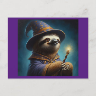 luie wizard briefkaart
