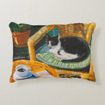 Luie zondagochtend | Gezellige kat & koffie schild