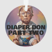 Luier op deel twee ornament (achterkant)