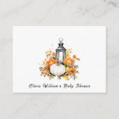 LUIER RAFFLE Een beetje pompoen Herfst Herfst Informatiekaartje (Achterkant)