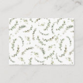 Luier Raffle Herfst Kleine Pompoen Roze Baby showe Informatiekaartje (Achterkant)