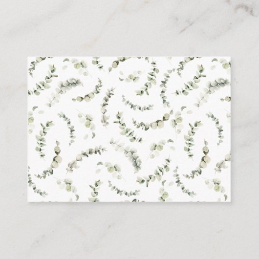 Luier Raffle Herfst Kleine Pompoen Roze Baby showe Informatiekaartje (Achterkant)