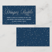 Luier Raffle Ticket, Twinkle Little Star Informatiekaartje (Voorkant / Achterkant)