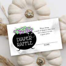 Luier Raffle Twins Brouwen Halloween Baby shower