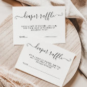 luieraffelbiljet | Baby shower luierkrabbel