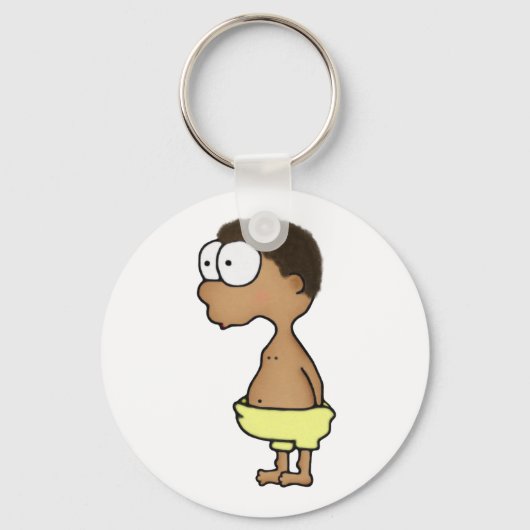 Luierjongen Sleutelhanger (Voorkant)