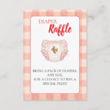 Luierloterij Roze Gingham