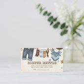 Luierloterij ticket bijsluiter kaart (Staand voorkant)