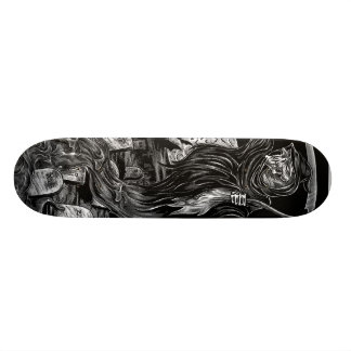 luierskateboard/ zwart/grijs skateboard