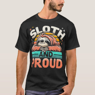 Luiheid en trots grappige afbeelding s 1 t-shirt