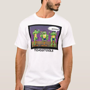 Luiheid Kikkers aka Paddenstoelen Grappige Cadeaus T-shirt
