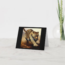 Luipaard (6) Wilde kat Kaart