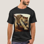 Luipaard (6) Wilde kat T-shirt (Voorkant)