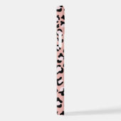 Luipaard afdrukken, luipaarden, roze luipaard iPhone hoesje (Rechterkant)