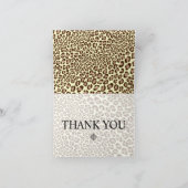 Luipaard afdrukken/natuurlijk/bedankt kaarten (Binnen)