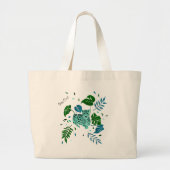 Luipaard Blijf koel Grote Tote Bag (Voorkant)