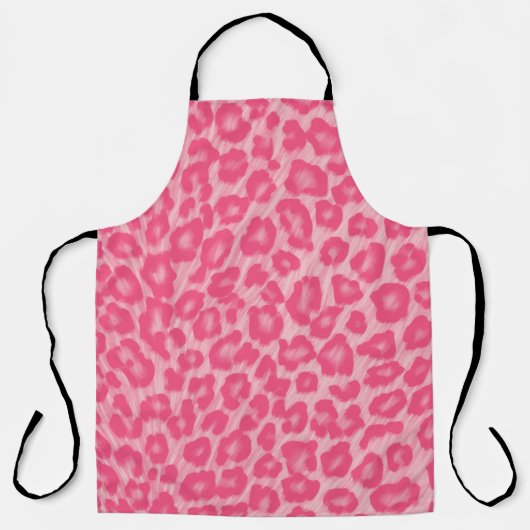 Luipaard Blush Schort (Voorkant)