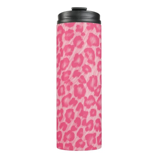 Luipaard Blush Thermosbeker (Voorkant)