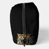 Luipaard brullende aanvalskop toilettasje (Rechts)