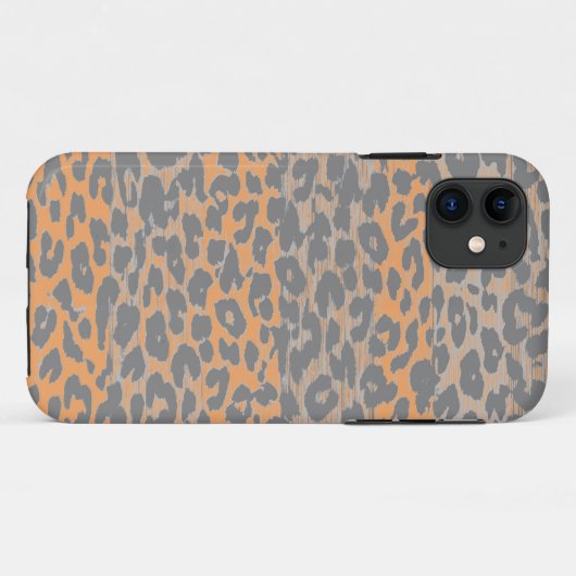  luipaard Case-Mate iPhone case (Achterkant (horizontaal))