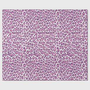 Luipaard, cheetah, lichtroze cadeaupapier