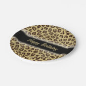 Luipaard / Cheetah Print Custom Party Papieren Bordje (Gekanteld)