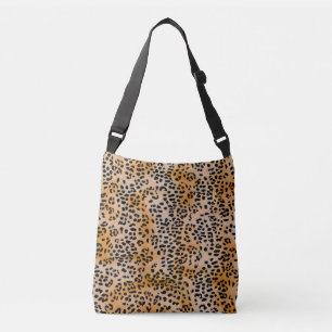 Luipaard  crossbody tas