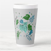 Luipaard Cup van Coolness Latte Mok (Voorkant)