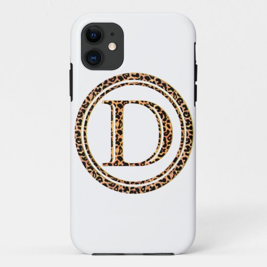 luipaard D Case-Mate iPhone Case (Achterkant)
