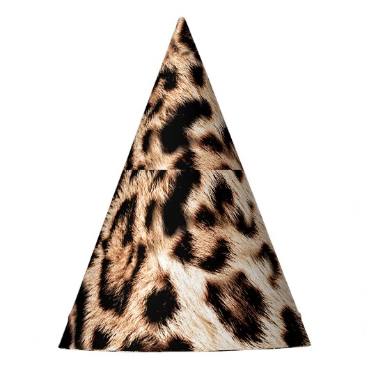 Luipaard Design Pattern: Wild Elegance. Feesthoedjes (Voorkant)