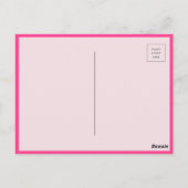 Luipaard Dierprint Bedankt Postkaart (Achterkant)