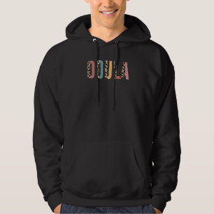 Luipaard Doula Verloskundige Geboorte Werknemer Ve Hoodie