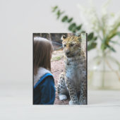 Luipaard en Kind Briefkaart (Staand voorkant)