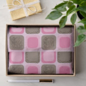 Luipaard en roze patroon tissuepapier (Geschenk)