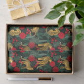 Luipaard en Rozen Tissuepapier (Geschenk)