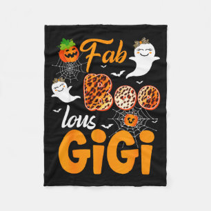 Luipaard Fab Boo Lous Gigi Soky Halloween Kostuum Fleece Deken