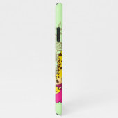 Luipaard Geel Gecko Groen iPhone Hoesje (Rechterkant)