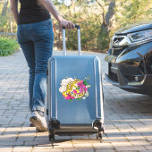 Luipaard Geel Gecko Groen Sticker (Koffer Insitu)