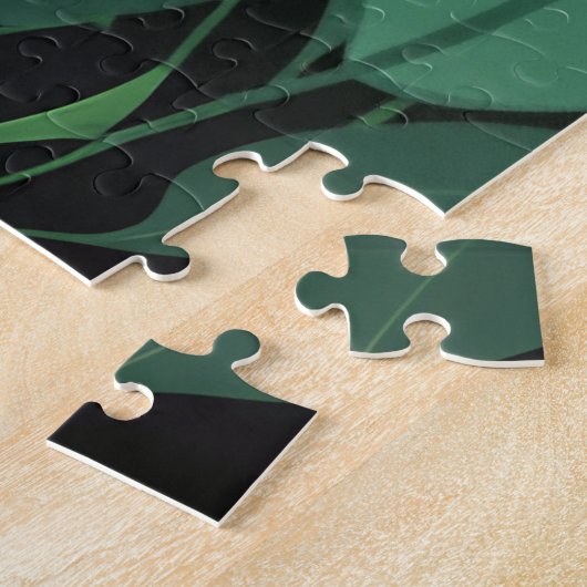 Luipaard in het Oerwoud Legpuzzel (Zijkant)
