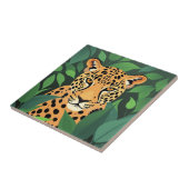 Luipaard in het Oerwoud Tegeltje (Zijkant)
