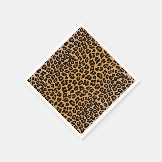 Luipaard jachtluipaard patroon servet (Hoek)