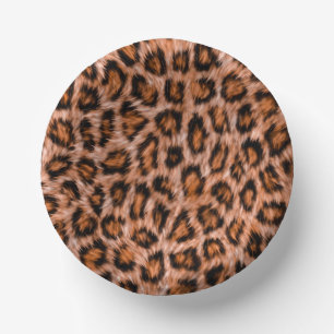 Luipaard Jaguar Kat Bruine Vacht Patroon Papieren Kommen